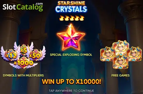 Скрин2. Starshine Crystals слот