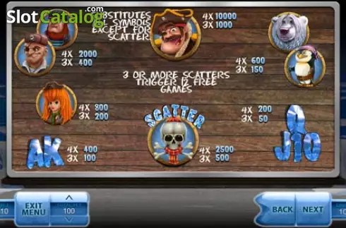 Скрин3. Ice Pirates слот