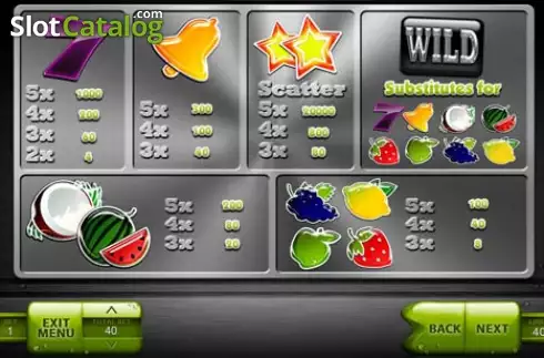 Скрин3. More Fresh Fruits слот