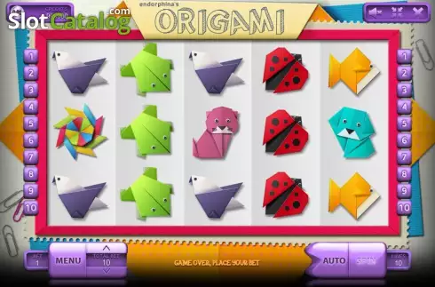 Скрин2. Origami слот