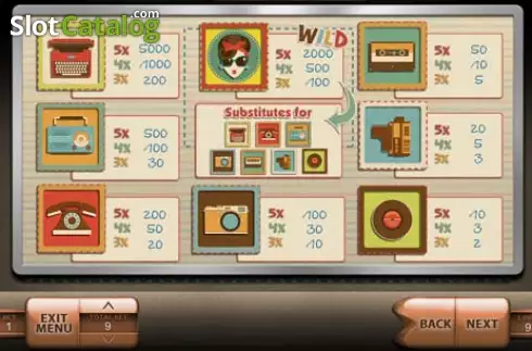 Скрин5. Retromania слот