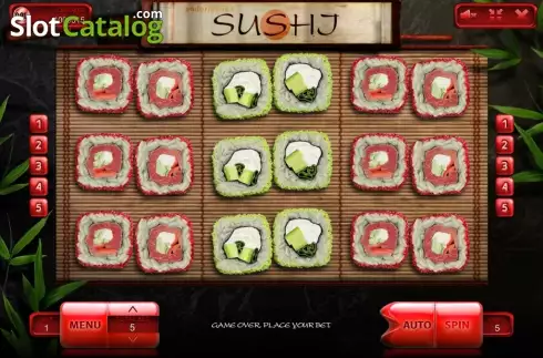 Скрин2. Sushi (Endorphina) слот