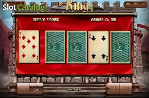 Скрин9. The King (Endorphina) слот