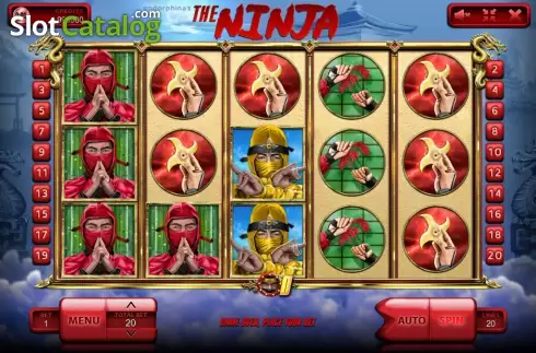Скрин2. The Ninja слот