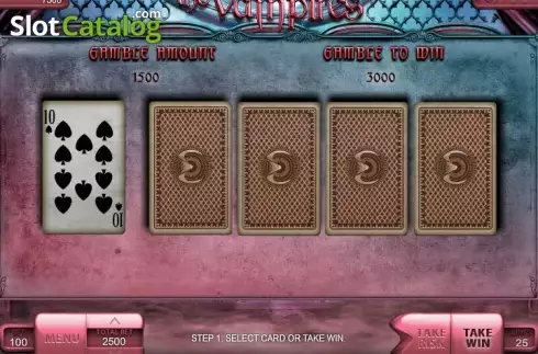 Скрин4. The Vampires слот