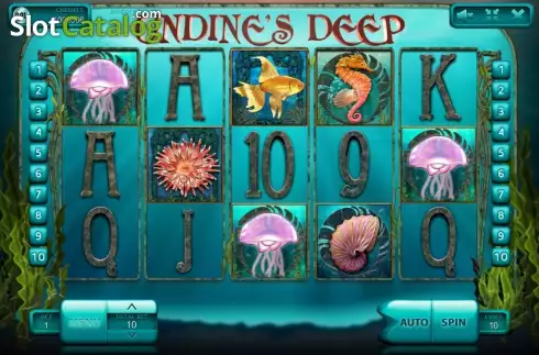 Скрин2. Undine's Deep слот