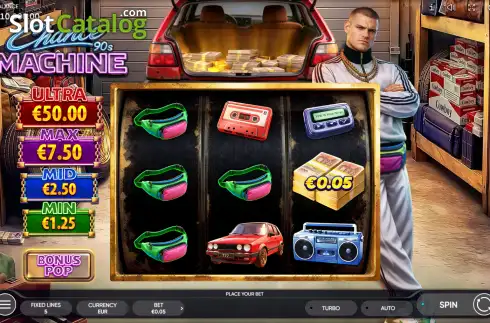 Скрин2. Chance Machine 90's слот