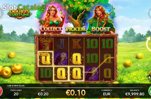 Скрин3. Druid's Fortune слот