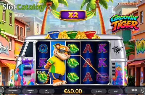 Скрин3. Groovin Tiger слот