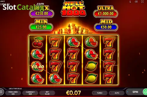 Скрин3. Hell Hot 1000 слот