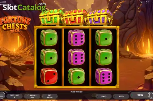 Скрин2. Fortune Chests Dice слот