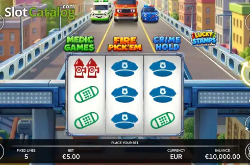 Скрин2. Lucky Stamps слот