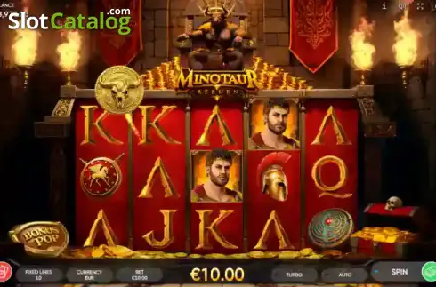 Скрин2. Minotaur ReBurn слот