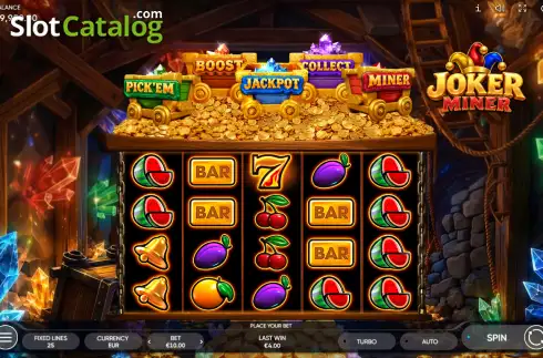 Скрин2. Joker Miner слот