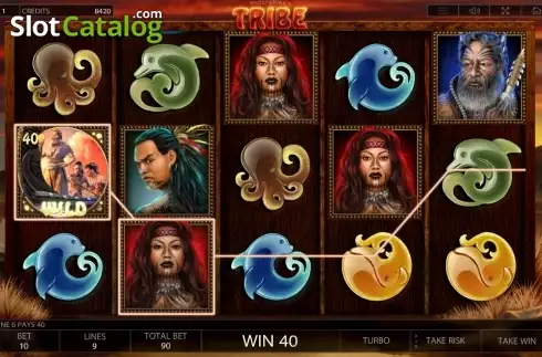 Скрин6. Tribe слот