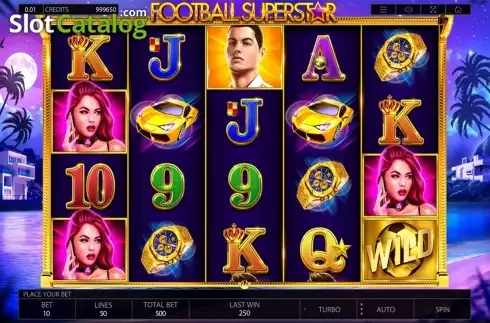 Скрин2. Football Superstar слот