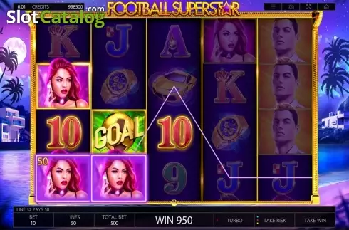 Скрин3. Football Superstar слот