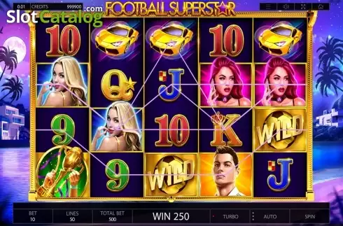 Скрин5. Football Superstar слот