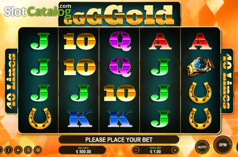 Скрин2. GGGGold слот