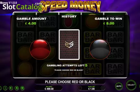 Скрин4. Speed Money слот