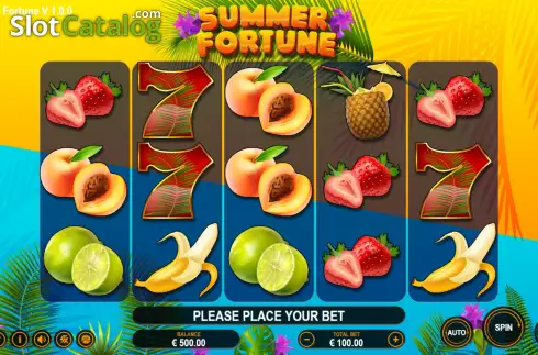 Скрин2. Summer Fortune слот