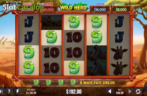 Скрин3. Wild Herd слот