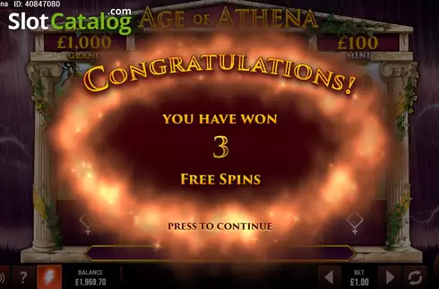 Скрин7. Age of Athena слот