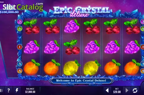 Скрин2. Epic Crystal Deluxe слот