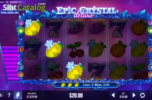 Скрин4. Epic Crystal Deluxe слот