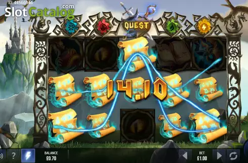 Скрин9. Quest (Epic Industries) слот