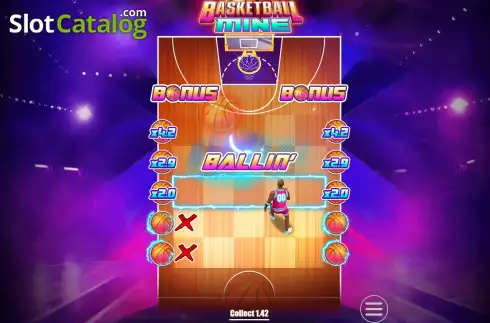 Скрин4. Basketball Mine слот