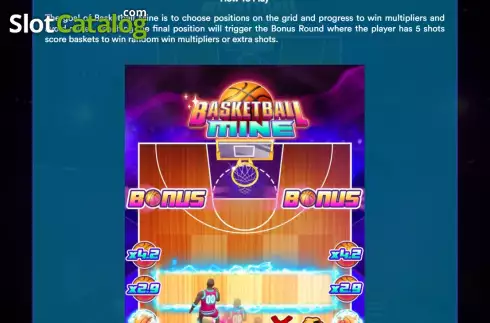 Скрин8. Basketball Mine слот
