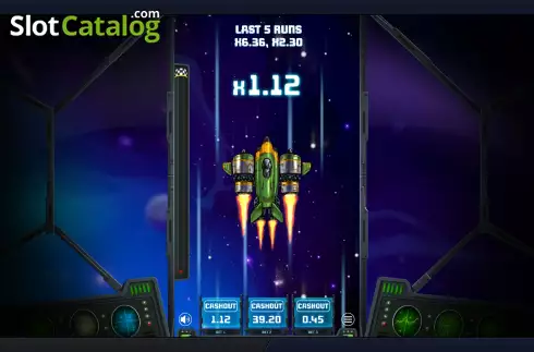 Скрин3. Rocket Races слот