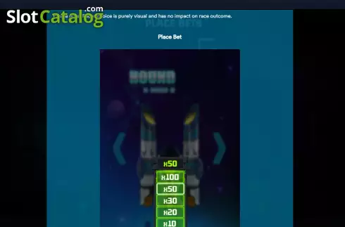 Скрин9. Rocket Races слот