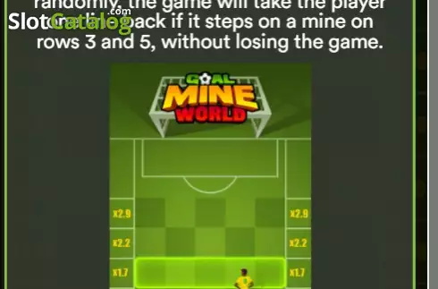 Скрин9. Goal Mine World слот