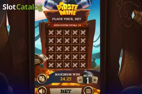Скрин2. Pirate Mine слот