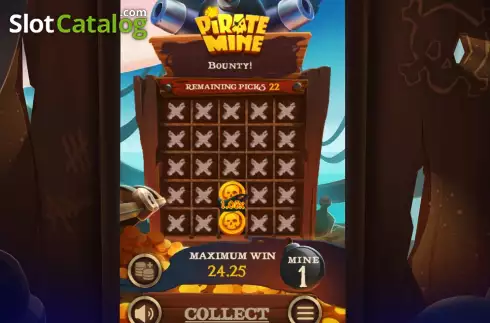 Скрин3. Pirate Mine слот
