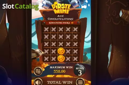 Скрин4. Pirate Mine слот