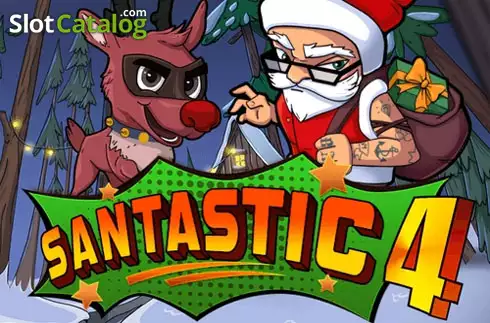Santastic 4 логотип