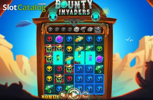 Скрин3. Bounty Invaders слот