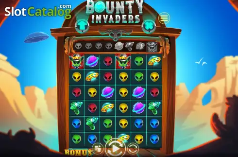 Скрин2. Bounty Invaders слот