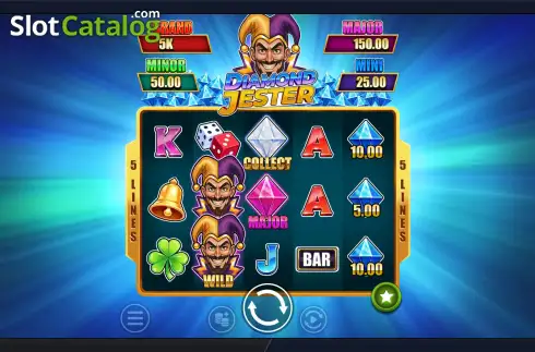 Скрин2. Diamond Jester слот