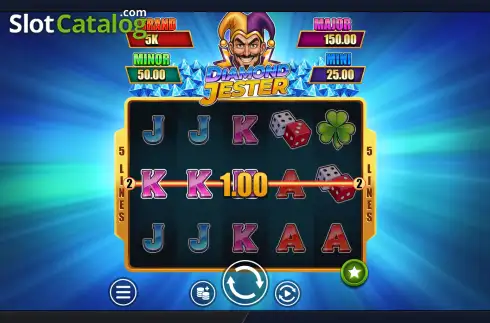 Скрин3. Diamond Jester слот