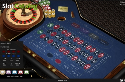 Скрин2. American Roulette (Espresso Games) слот