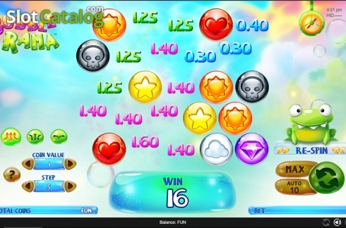 Скрин4. Bubble Rama слот