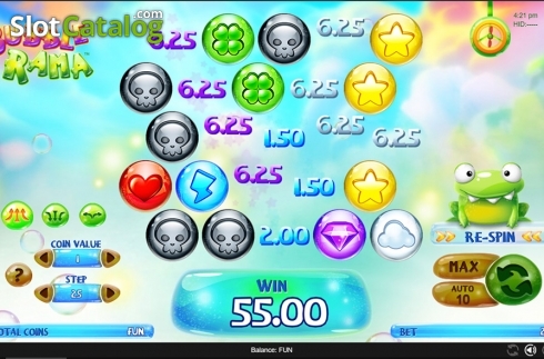 Скрин6. Bubble Rama слот