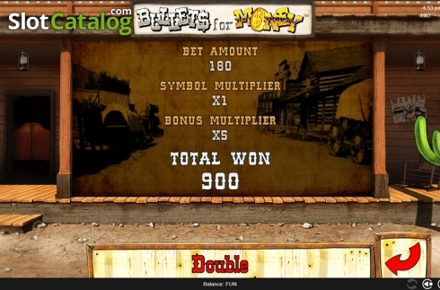 Скрин8. Bullets for Money слот