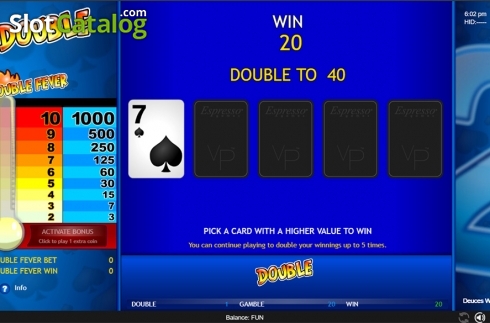 Скрин5. Deuces Wild (Espresso Games) слот
