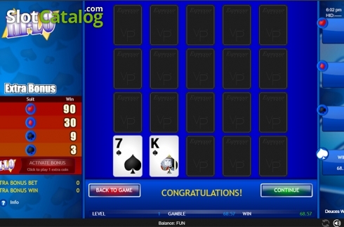 Скрин8. Deuces Wild (Espresso Games) слот
