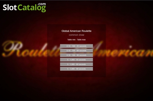 Скрин2. Global American Roulette	 слот